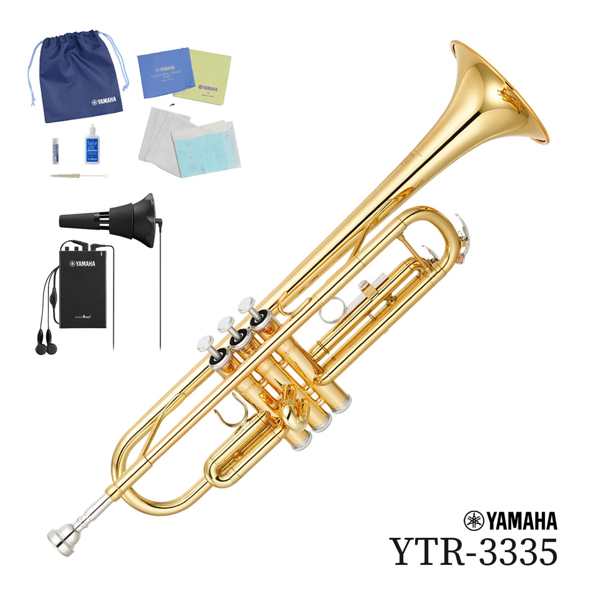 【新品同様品】YAMAHA トランペット YTR3335 YAMAHA / YTR-3335 ヤマハ トランペット ラッカー仕上 《サイレント