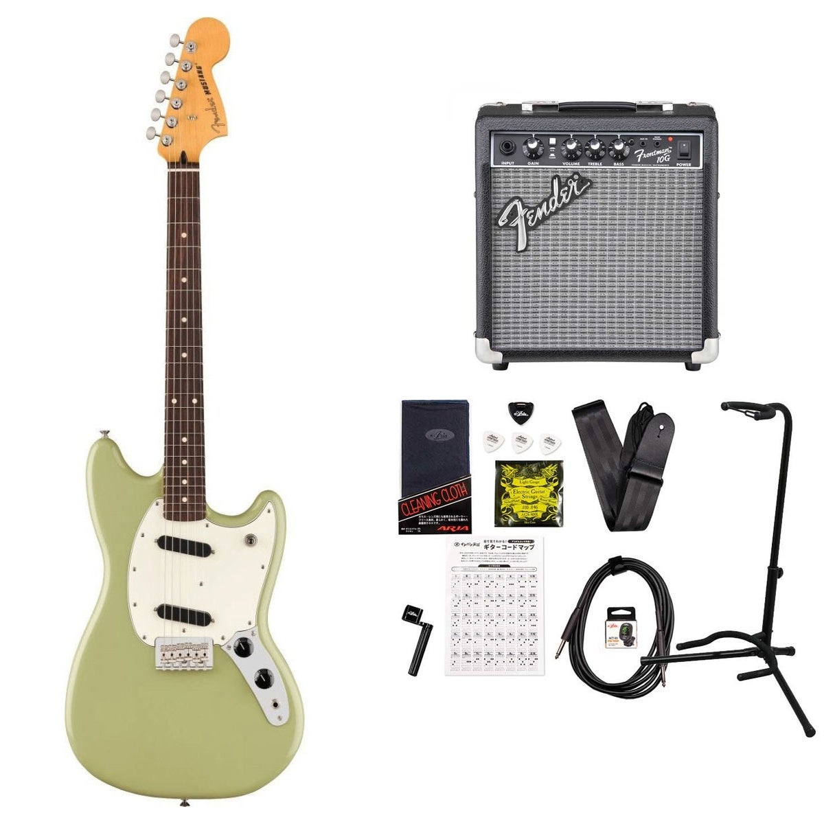 Fender / Player II Mustang Rosewood FB Birch Green エレキギター