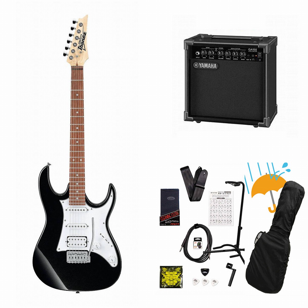 IBANEZ GIO GRX40 ブラック エレキギター Ibanez Gio GRX40-BKN Black Night | USA