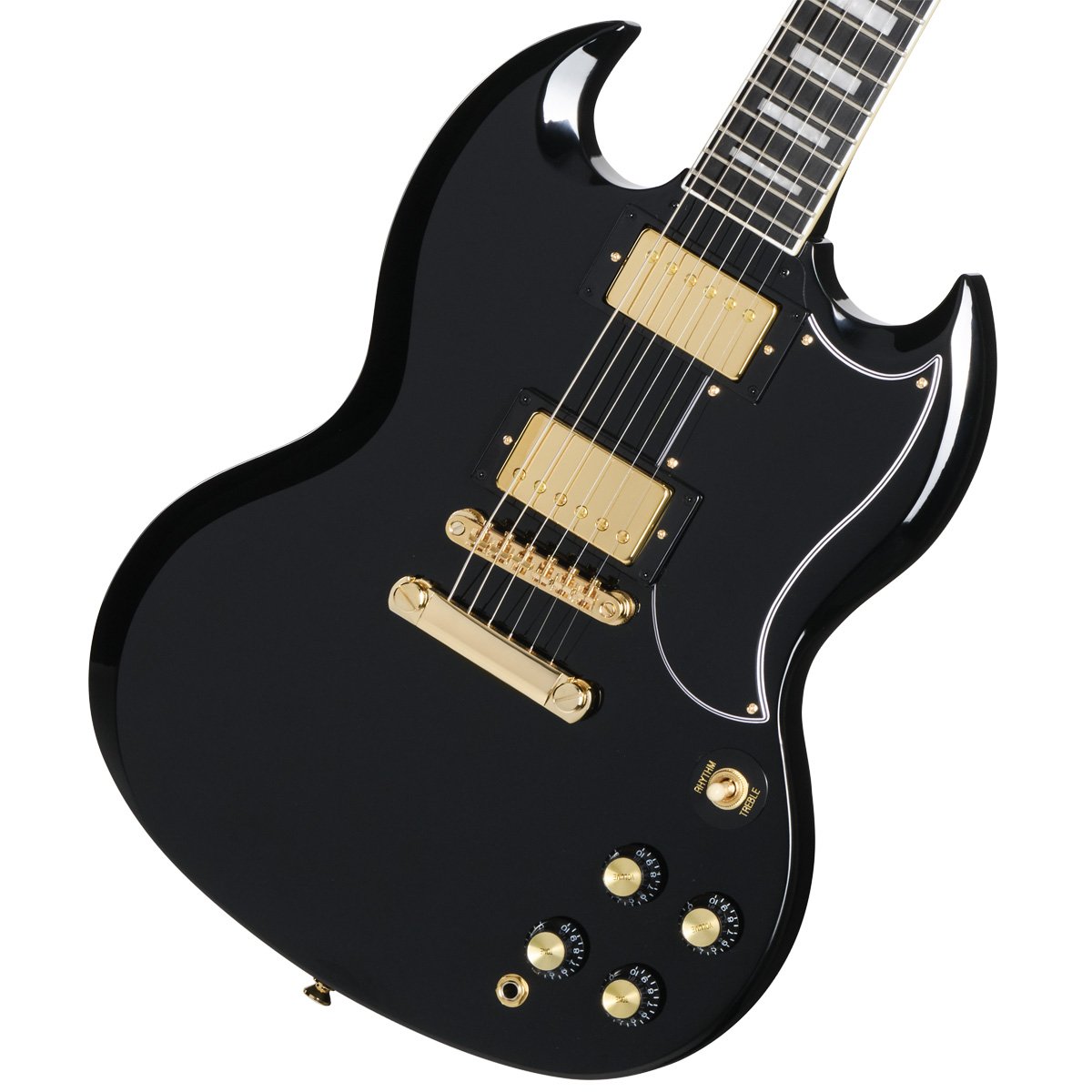 Epiphone / Inspired by Gibson SG Custom Ebony エピフォン PG-10