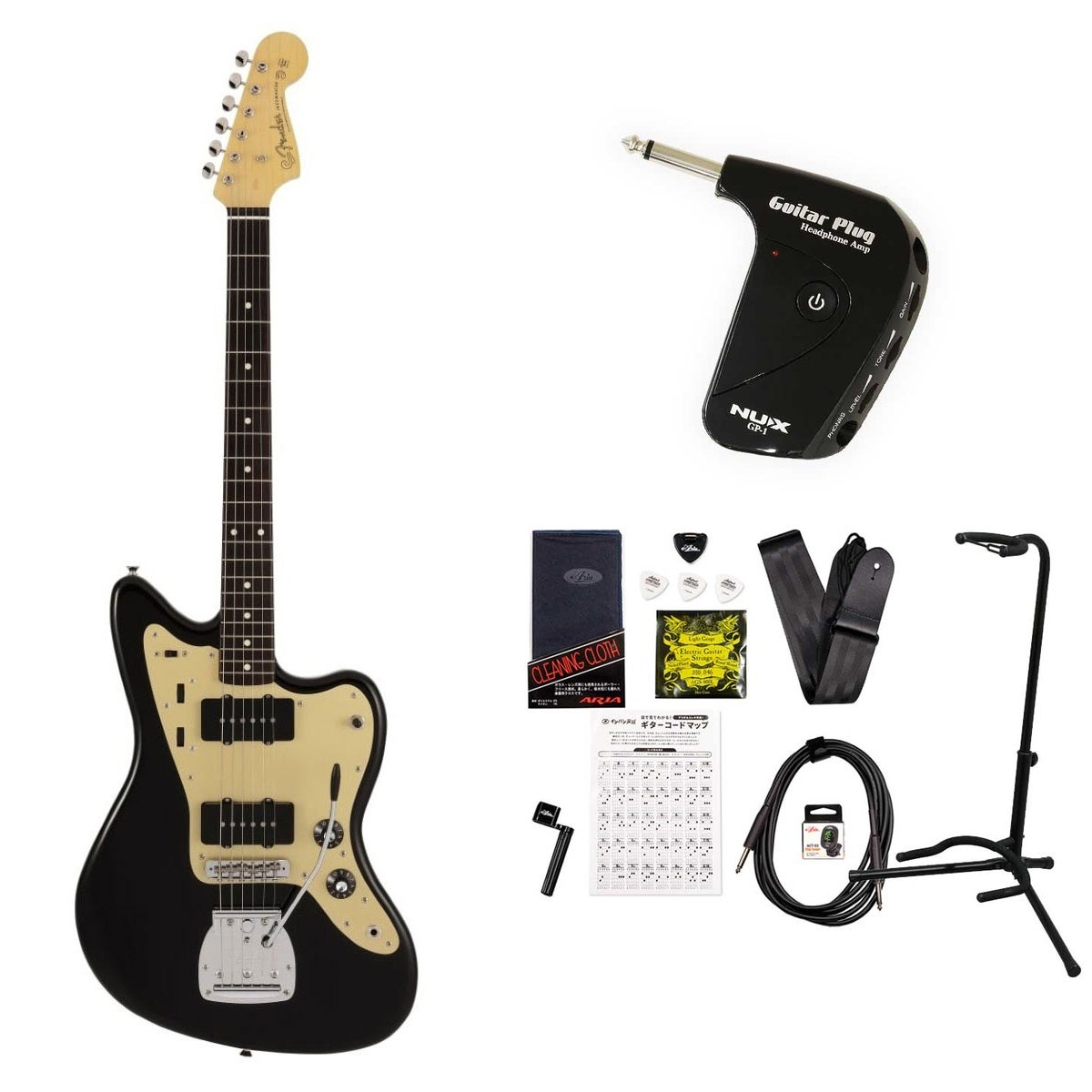 Fender / Made In Japan INORAN Jazzmaster Rosewood FB Black GP-1