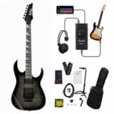 Ibanez GIO　エレキギター(付属品も付いてます) Ibanez / Gio GRG320FA-TBS (Transparent Blue Sunburst) Fender 10W