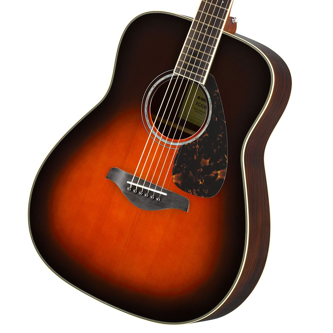 YAMAHA FG830 Tobacco Brown Sunburst アコギ YAMAHA / FG830 Tobacco Brown Sunburst (TBS) 【単板Top】 ヤマハ