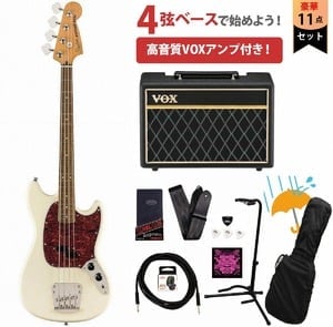 Squier by Fender / Classic Vibe 60s Mustang Bass Laurel Olympic