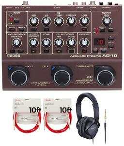BOSS / AD-10 Acoustic Preamp [周辺機器アイテム同時購入セット