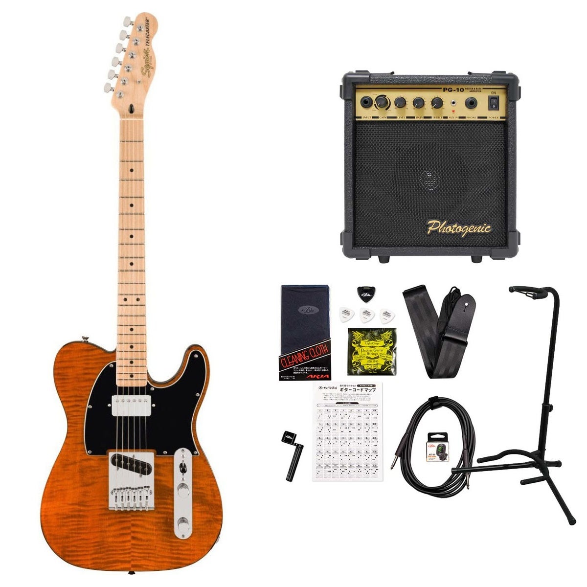 Squier by Fender / Affinity Series Telecaster FMT SH Maple