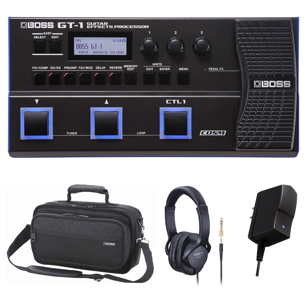 BOSS GT-1 ギターエフェクター ハードケース付き BOSS / GT-1 マルチエフェクター ボス ギター エフェクター[純正