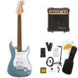 Squier by Fender / Affinity Series Stratocaster Junior HSS Laurel Fingerboard White PG Ice Blue Metallic PG-10アンプ付属エレキギター初心者セットRの商品ページ