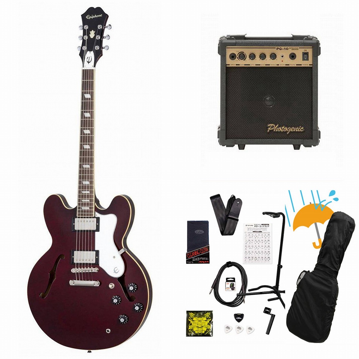 Epiphone / Noel Gallagher Riviera Dark Wine Red ノエル・ギャラガー