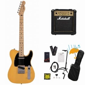 Fender / Made in Japan Junior Collection Telecaster Maple FB Butterscotch Blonde Marshall MG10アンプ付属エレキギター初心者セットR