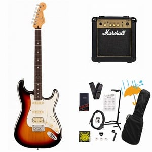 Fender / Player II Stratocaster HSS Rosewood FB 3-Color Sunburst エレキギター Marshall MG10アンプ付属エレキギター初心者セットR