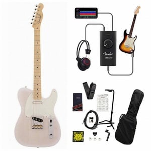 Fender / Made in Japan Traditional 50s Telecaster Maple Fingerboard White Blonde   録音＆セッションで上達！Fender Link I/O付き13点セット