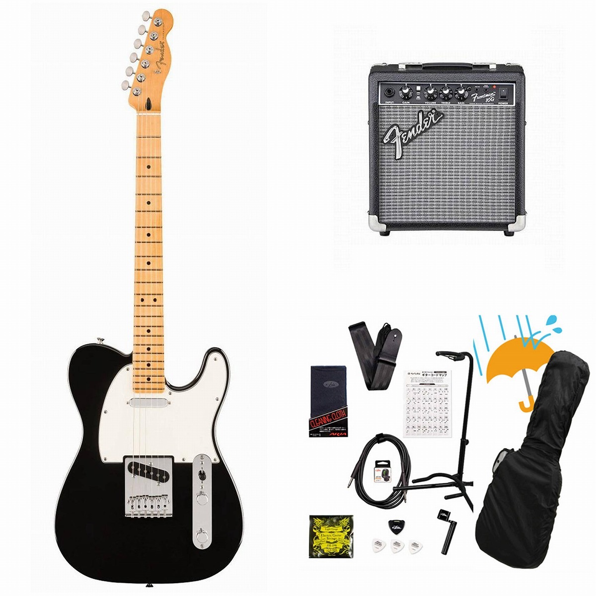 Fender / Player II Telecaster Maple FB Black エレキギター Fender