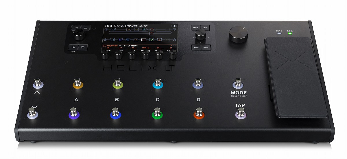 Line6 / HELIX LT プロスペック・ギタープロセッサー ラインシックス