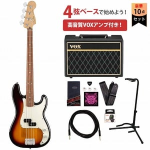 Fender / Player Series Precision Bass 3-Color Sunburst Pau FerroVOXアンプ付属エレキベース初心者セット