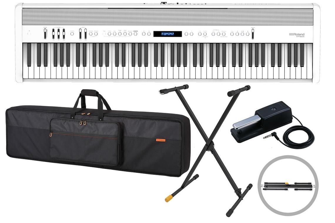 Roland ローランド / FP-60X WH【純正ケースカバー CB-B88V2 ＋ X