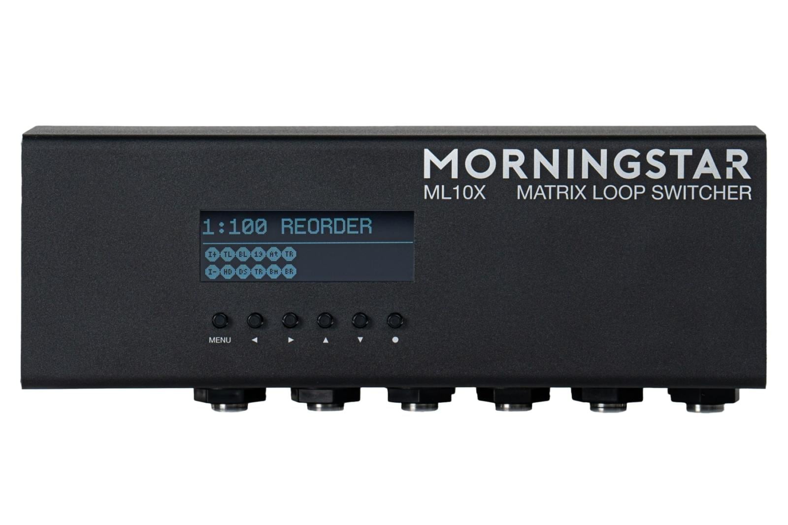 ギター MORNINGSTAR ML10X Morningstar FX / ML10X Stereo Reorderable Loop Switcher MIDI専用