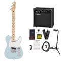 Fender / Made in Japan Junior Collection Telecaster Maple FB Satin Daphne Blue YAMAHA GA15IIアンプ付属初心者セットRの商品ページ