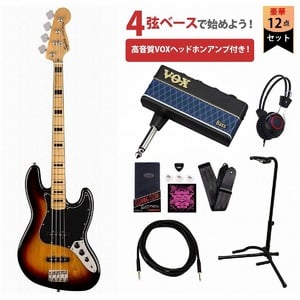 Squier by Fender / Classic Vibe 70s Jazz Bass Maple 3-Color 