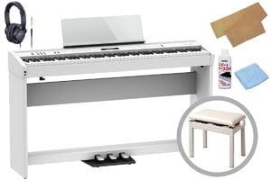 Roland ローランド / FP-60X WH ホワイト【専用スタンド＆ペダル+高低