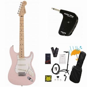 Fender / Made in Japan Junior Collection Stratocaster Maple FB Satin Shell Pink [ショートスケール] GP-1アンプ付属エレキギター初心者セットR