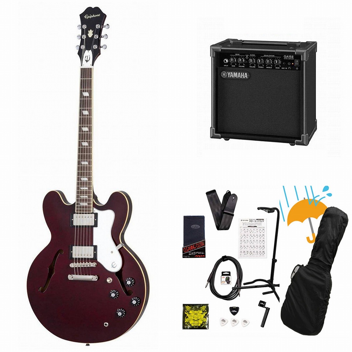Epiphone / Noel Gallagher Riviera Dark Wine Red ノエル・ギャラガー