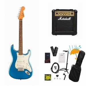 Squier by Fender / Classic Vibe 60s Stratocaster Laurel FB Lake Placid Blue エレキギター Marshall MG10アンプ付属エレキギター初心者セットR