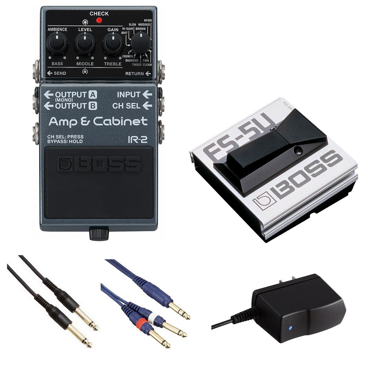 BOSS / IR-2 Amp & Cabinet[自由自在にサウンドメイクセット] FS-5U