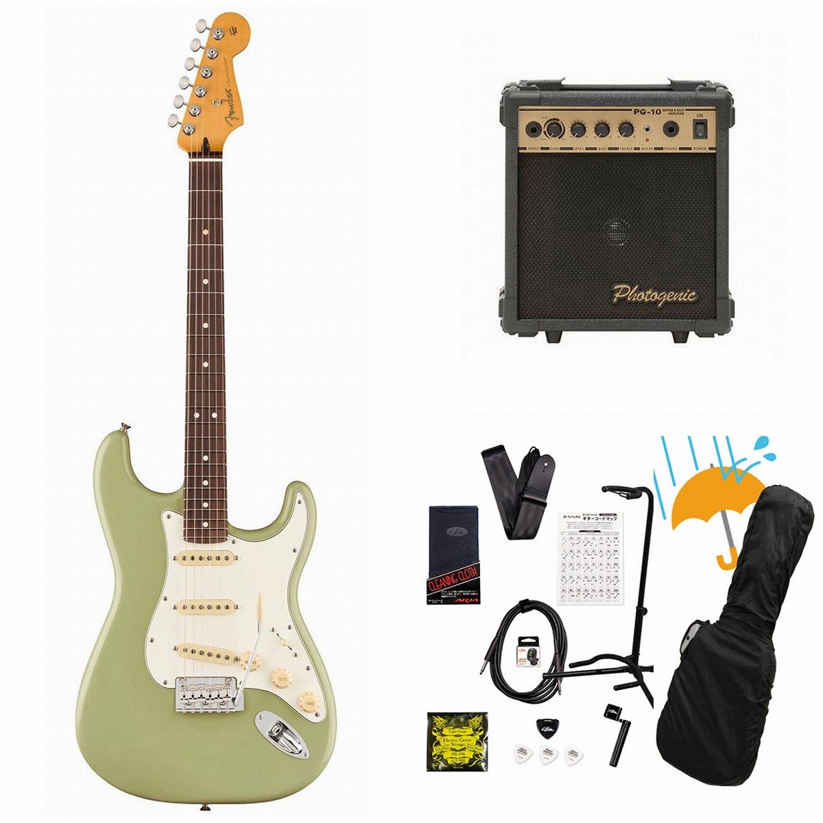 Fender / Player II Stratocaster Rosewood FB Birch Green エレキ