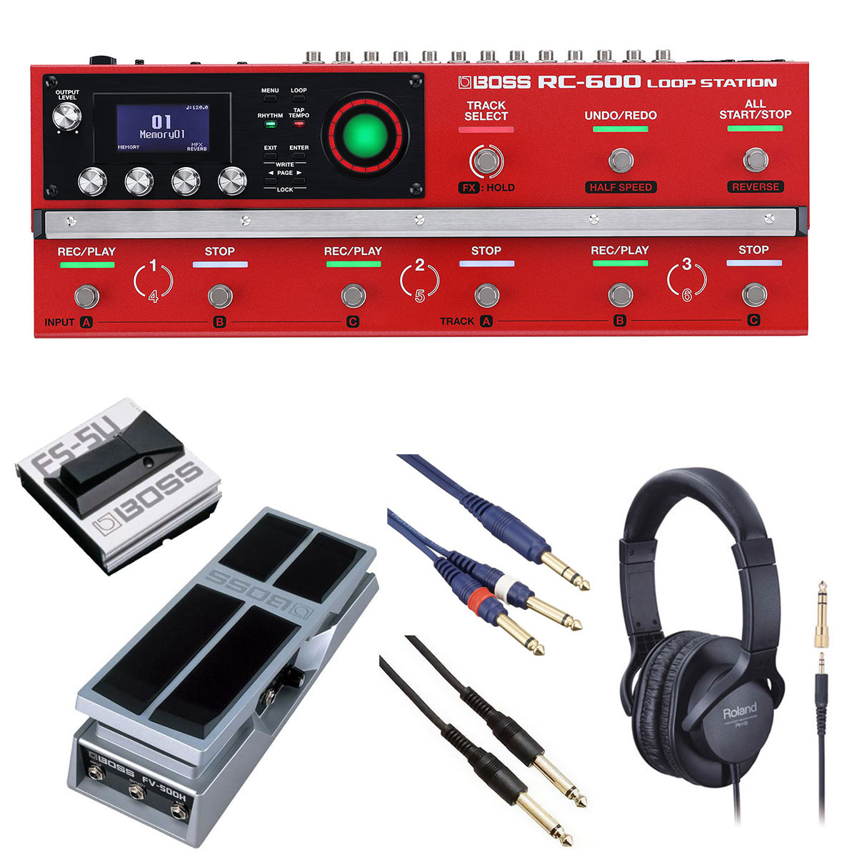 BOSS RC-1 Loop Station フットスイッチFS-5U セット BOSS ( ボス ) RC-1 ルーパー 送料無料 | サウンドハウス