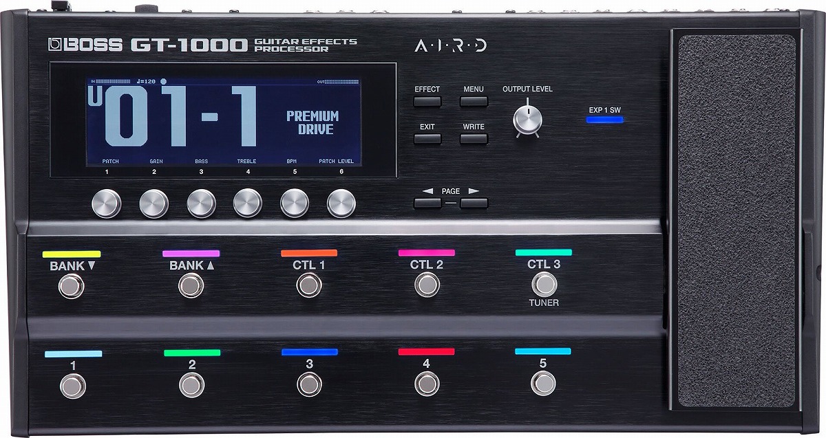 BOSS / GT-1000 [自由自在にサウンドメイクセット] FS-7 + EV-30