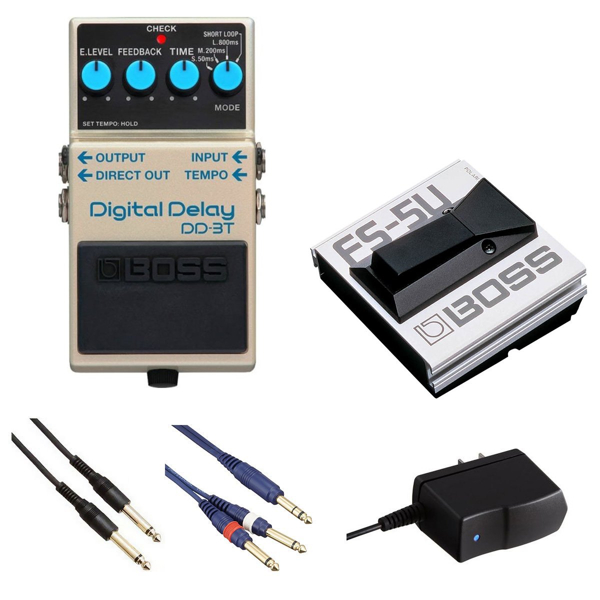 BOSS / DD-3T Digital Delay[自由自在にサウンドメイクセット] FS-5U