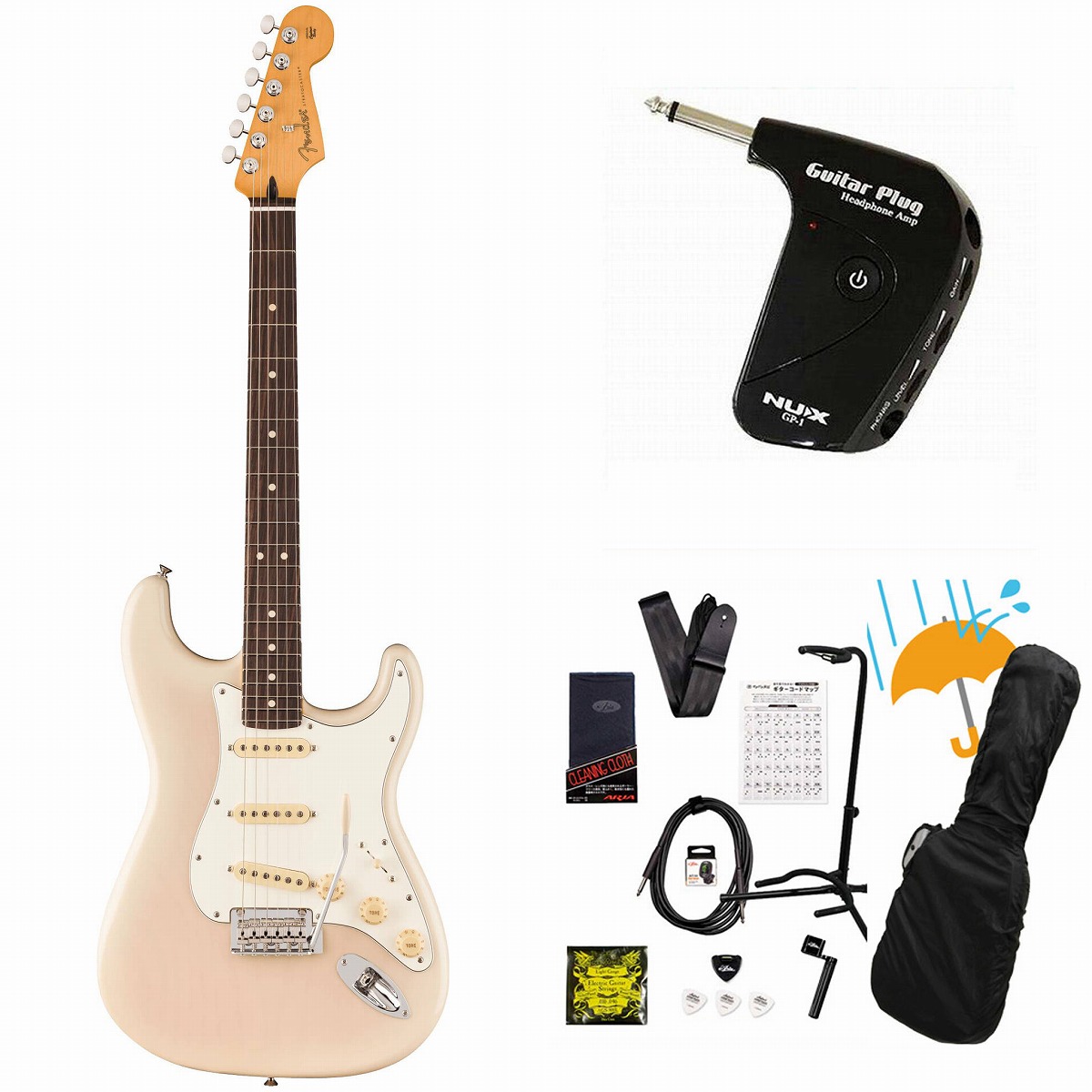 FENDER Player Stratocaster ハードケース付き Fender / Player II Stratocaster Rosewood FB White Blonde Chambered