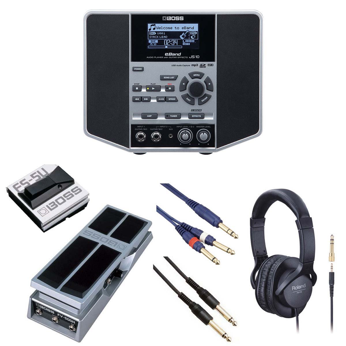 Boss eband JS-10 audio player ギターエフェクター BOSS / eBand JS-10 AUDIO PLAYER with GUITAR EFFECTS ボス JS10