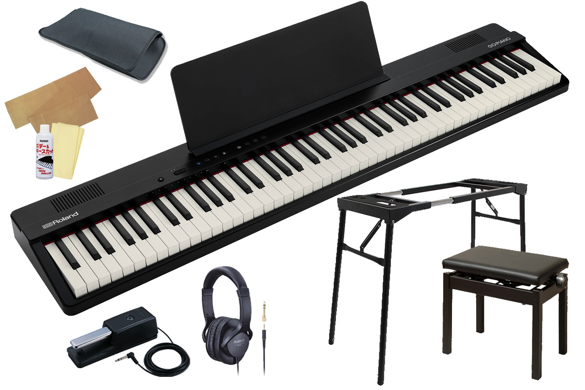 Roland GO:PIANO88 88鍵 デジタルピアノ 内蔵スピーカー 在庫ございます！超軽量でスピーカー内蔵の88鍵キーボードRoland GO