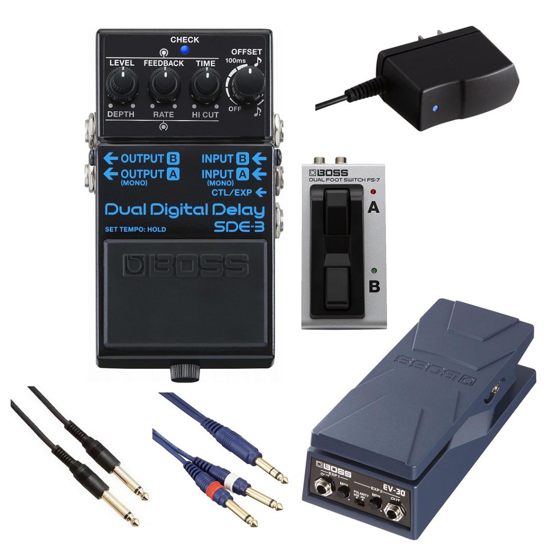 BOSS / SDE-3 Dual Digital Delay ディレイ ボス SDE3 エフェクター