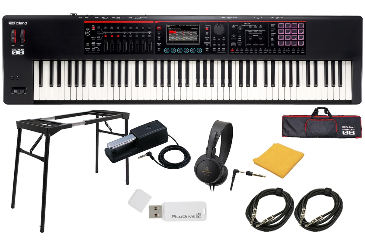Roland ローランド / FANTOM-08【スタートセット！】88鍵盤 多用途