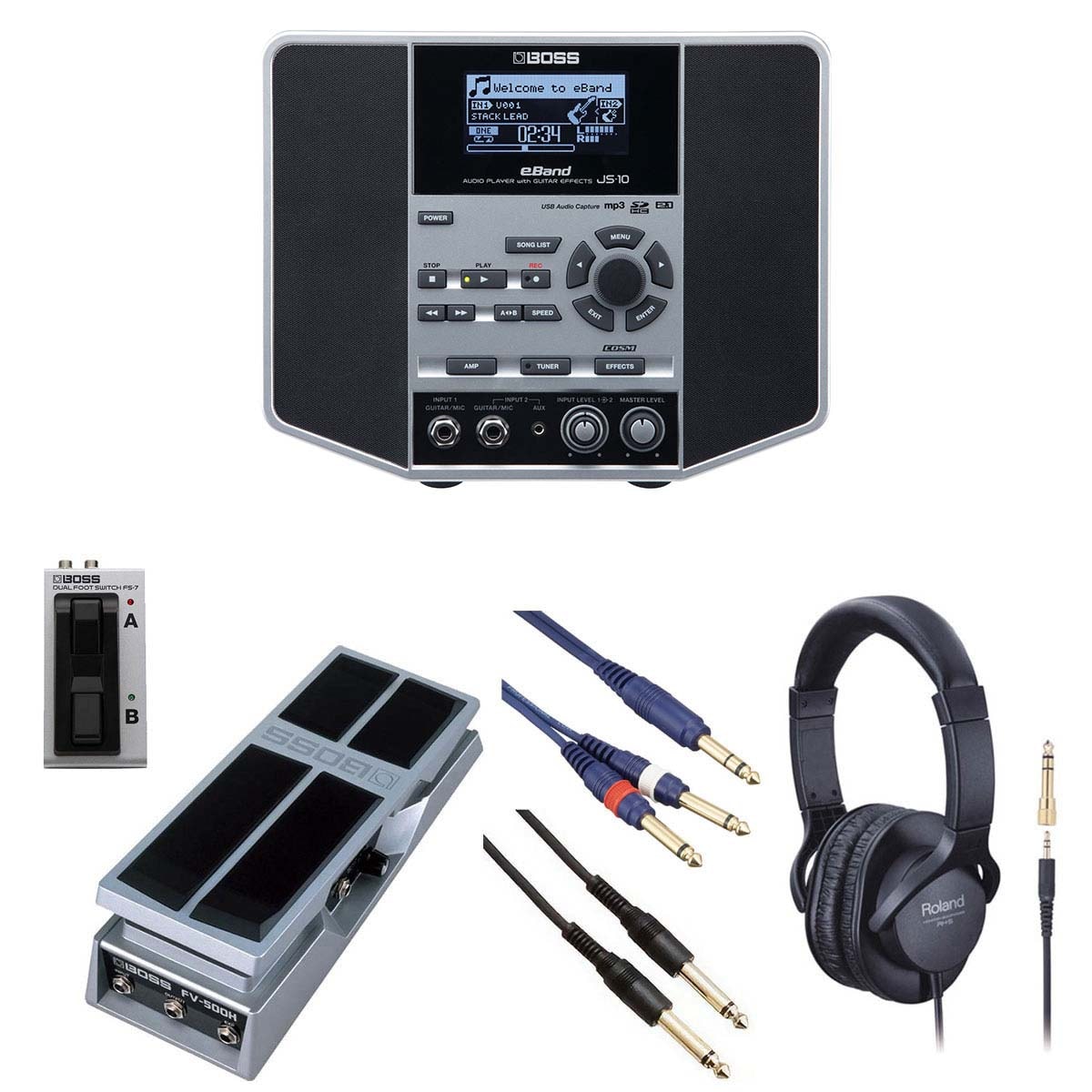 Boss eband JS-10 audio player ギターエフェクター BOSS / eBand JS-10 AUDIO PLAYER with GUITAR EFFECTS ボス JS10