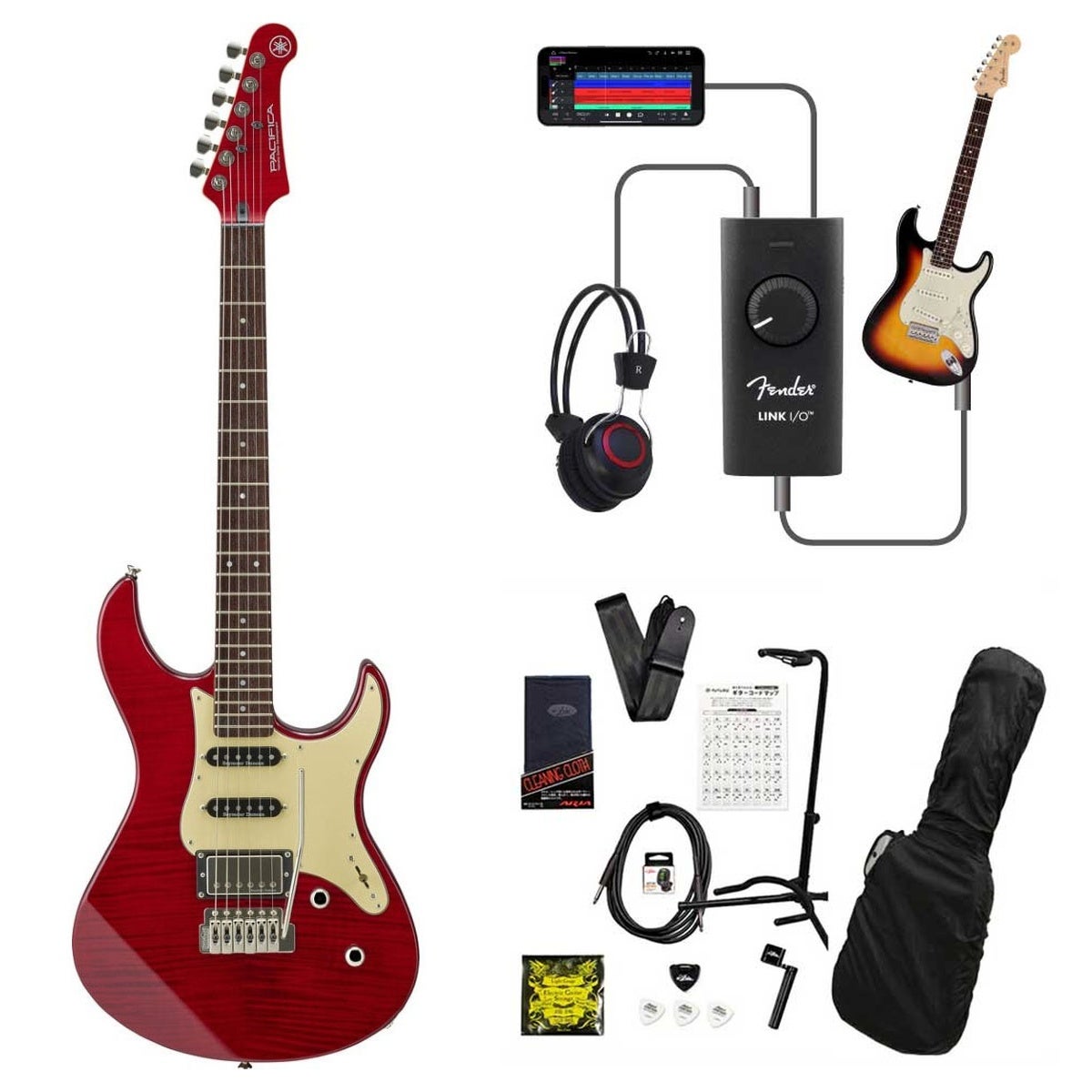 YAMAHA / Pacifica612VIIFMX FRD(ファイヤードレッド) 録音