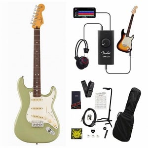 Fender / Player II Stratocaster Rosewood Fingerboard Birch Green  録音＆セッションで上達！Fender Link I/O付き13点セット