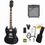 Epiphone / Inspired by Gibson SG Standard Ebony エピフォン Fender 10Wアンプ付属エレキギター初心者セットRの商品ページ
