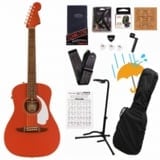 Fender / Malibu Player Walnut Fingerboard White Pickguard Fiesta Red【CALIFORNIA SERIES】アコギ入門豪華12点初心者セットRの商品ページ