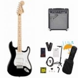 Squier by Fender / Affinity Series Stratocaster Maple FB WH PG Black エレキギター Fender 10Wアンプ付属エレキギター初心者セットRの商品ページ