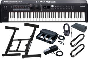 Roland ローランド / RD-2000EX[純正スタンド KS-11Z + 3本ペダル RPU