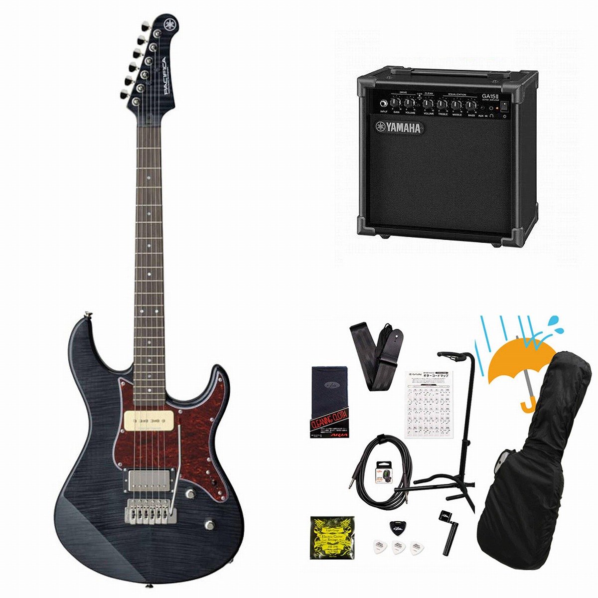 YAMAHA / Pacifica 611VFM TBL (トランスルーセントブラック) エレキ