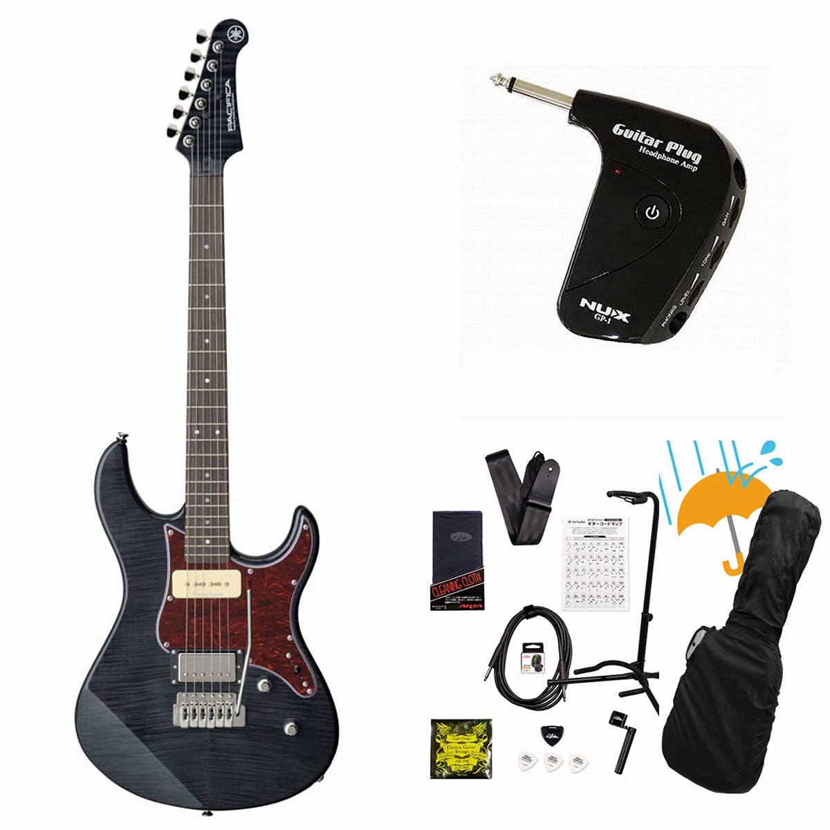 YAMAHA / Pacifica 611VFM TBL (トランスルーセントブラック) エレキ