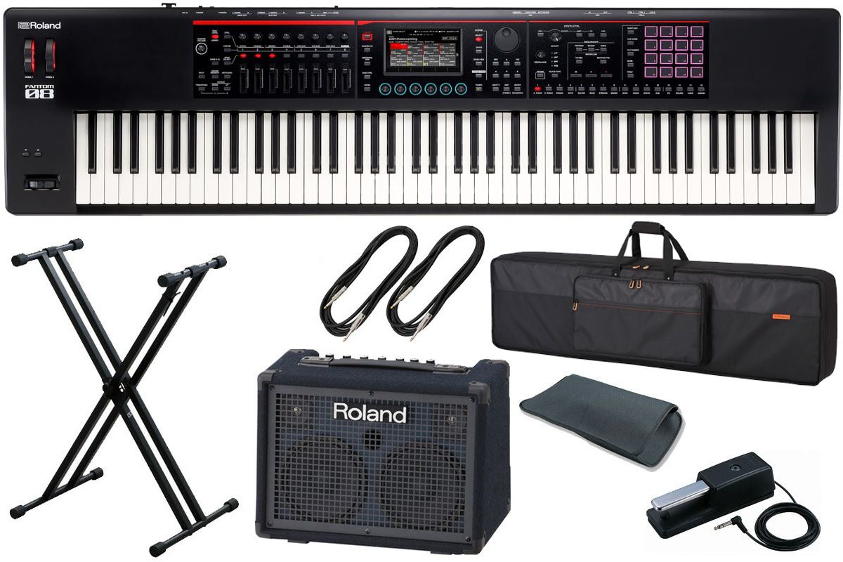 Roland Fantom-08＋純正ソフトケース Roland Fantom-08＋純正ソフトケース Roland Fantom-08＋純正ソフト