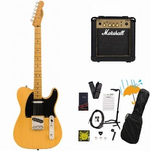 Squier by Fender / Classic Vibe 50s Telecaster Maple Fingerboard Butterscotch Blonde エレキギター Marshall MG10アンプ付属エレキギター初心者セットR
