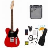 Squier by Fender / Sonic Telecaster Laurel FB BK PG Torino Red GP