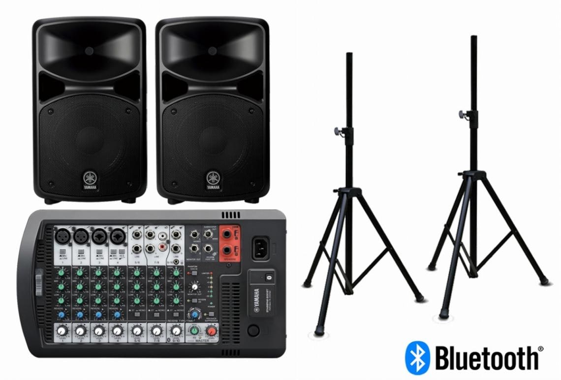 YAMAHA ヤマハ / STAGEPAS 600BT スピーカースタンドセット | 簡易PA